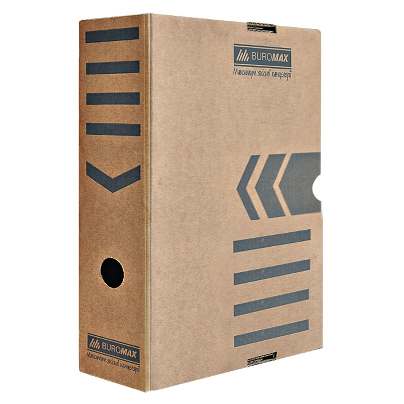 Бокс архівний BUROMAX JOBMAX (BM.3261-34) 255х100х355мм.,коричневий